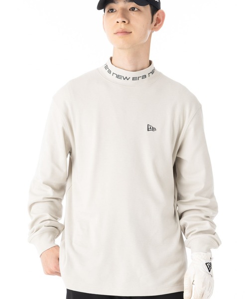 NEW ERA(ニューエラ)の「ニューエラゴルフ 長袖ハイネックウォームTシャツ ロンT 保温(ポロシャツ・メンズ・ネイビー/グレー/ブラック/ホワイト・XXL/L/M/S/XL)」の3枚目の写真
