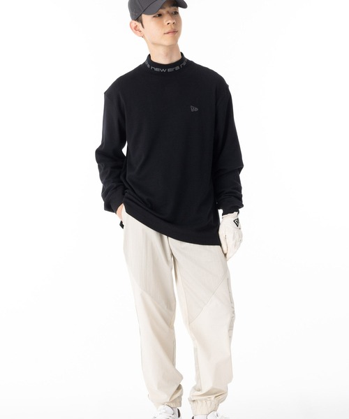 NEW ERA(ニューエラ)の「ニューエラゴルフ 長袖ハイネックウォームTシャツ ロンT 保温(ポロシャツ・メンズ・ネイビー/グレー/ブラック/ホワイト・XXL/L/M/S/XL)」の10枚目の写真