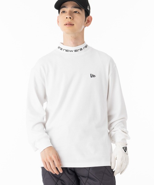 NEW ERA(ニューエラ)の「ニューエラゴルフ 長袖ハイネックウォームTシャツ ロンT 保温(ポロシャツ・メンズ・ネイビー/グレー/ブラック/ホワイト・XXL/L/M/S/XL)」の22枚目の写真