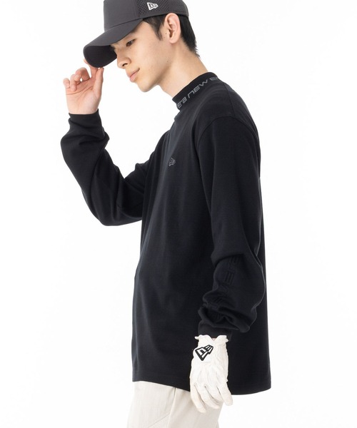 NEW ERA(ニューエラ)の「ニューエラゴルフ 長袖ハイネックウォームTシャツ ロンT 保温(ポロシャツ・メンズ・ネイビー/グレー/ブラック/ホワイト・XXL/L/M/S/XL)」の7枚目の写真