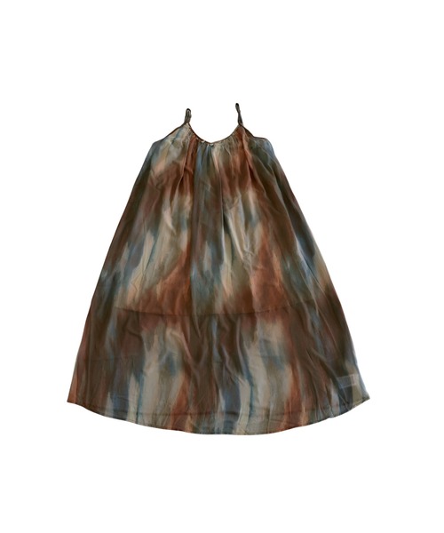 antiqua(アンティカ)の「水彩柄 シアー キャミワンピース(ワンピース・レディース・レッド系その他・ONESIZE)」の7枚目の写真