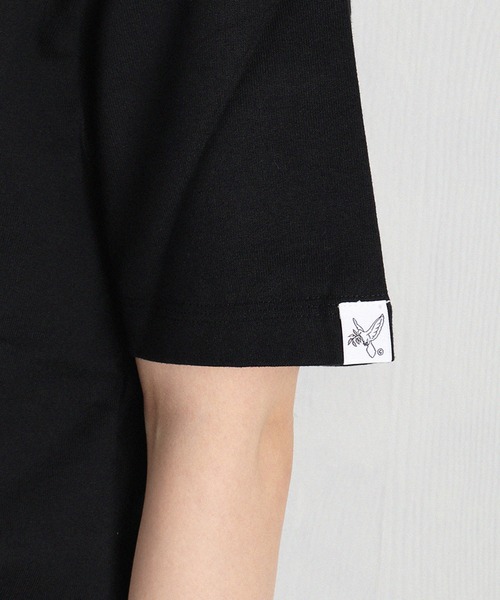 GRAF&WU(グラフアンドユー)の「GRAF&WU グラフアンドウー ゴーストプリント 半袖Tシャツ オーバーサイズ(Tシャツ/カットソー・メンズ・ホワイト/ブラック・XL/M/L)」の4枚目の写真