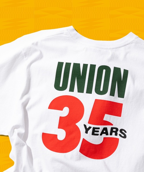 UNION（UNION TOKYO）（ユニオン）の「UNION LA 35th S/S TEE ユニオン 35周年 Tシャツ（Tシャツ/カットソー・メンズ・ホワイト/ブラック・MEDIUM/LARGE/X-LARGE/SMALL/XX-LARGE）」の2枚目の写真