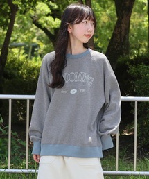 ざっくり裏毛クルー