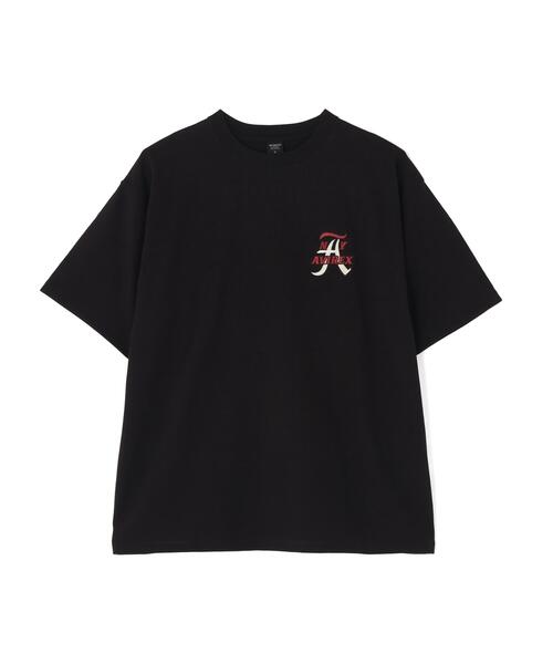 AVIREX(アヴィレックス)の「《WEB&DEPOT限定》ARCHIVE T-SHIRT / アーカイブ 半袖Tシャツ / AVIREX / アヴィレックス(Tシャツ/カットソー・メンズ・ブラック/ピンク/ホワイト/ダークグリーン系・2XL/F/M/XL/L)」の6枚目の写真