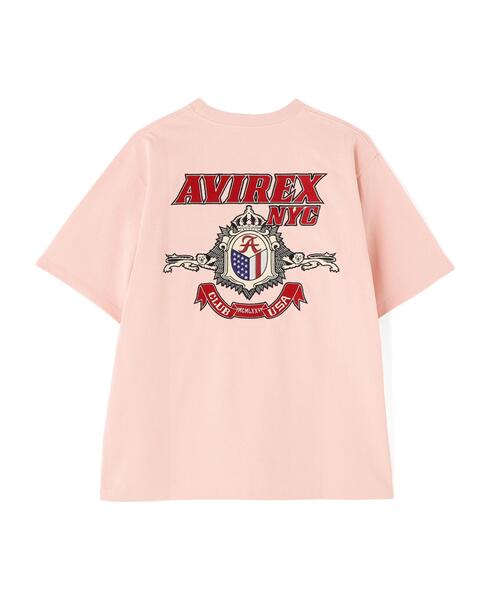 AVIREX(アヴィレックス)の「《WEB&DEPOT限定》ARCHIVE T-SHIRT / アーカイブ 半袖Tシャツ / AVIREX / アヴィレックス(Tシャツ/カットソー・メンズ・ブラック/ピンク/ホワイト/ダークグリーン系・2XL/F/M/XL/L)」の11枚目の写真