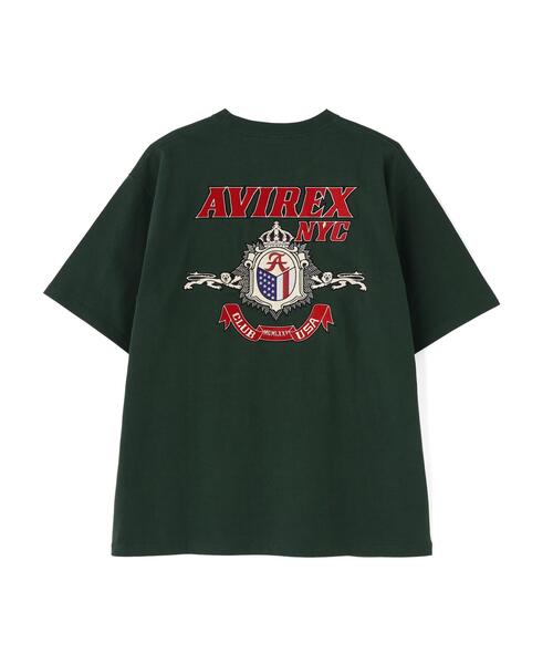 AVIREX(アヴィレックス)の「《WEB&DEPOT限定》ARCHIVE T-SHIRT / アーカイブ 半袖Tシャツ / AVIREX / アヴィレックス(Tシャツ/カットソー・メンズ・ブラック/ピンク/ホワイト/ダークグリーン系・2XL/F/M/XL/L)」の14枚目の写真