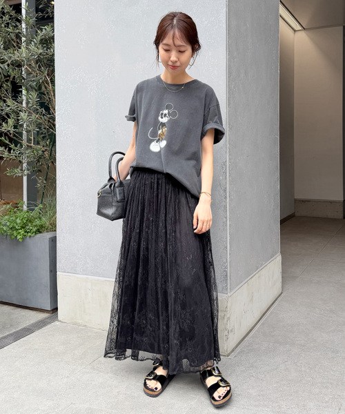 Spick & Span(スピックアンドスパン)の「《一部店舗+WEB限定》2WAYレースギャザースカート(スカート・レディース・ブラック/ホワイト・36/38)」の19枚目の写真