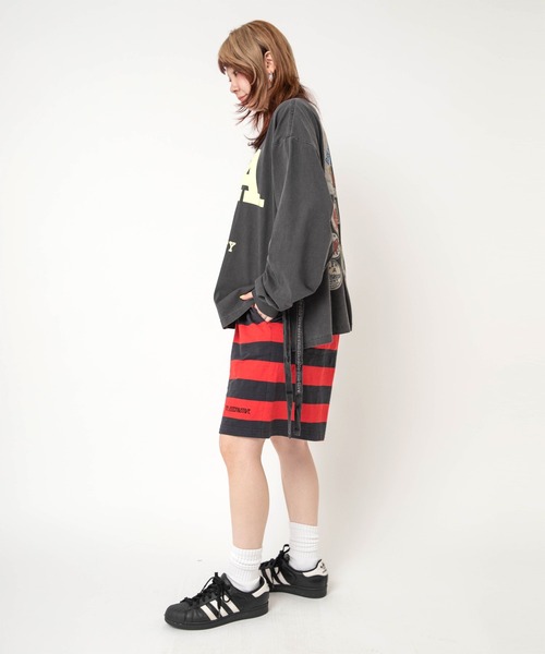 RNA(アールエヌエー)の「M2743 RNAロゴピグメントT(Tシャツ/カットソー・レディース・スミクロ/パープル/ピンク・MEDIUM)」の12枚目の写真