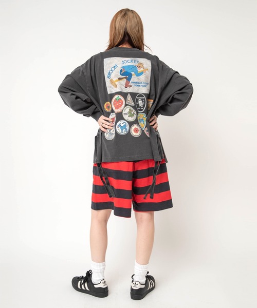 RNA(アールエヌエー)の「M2743 RNAロゴピグメントT(Tシャツ/カットソー・レディース・スミクロ/パープル/ピンク・MEDIUM)」の13枚目の写真