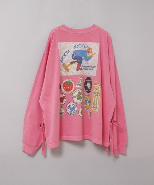 RNA(アールエヌエー)の「M2743 RNAロゴピグメントT(Tシャツ/カットソー・レディース・スミクロ/パープル/ピンク・MEDIUM)」の22枚目の写真