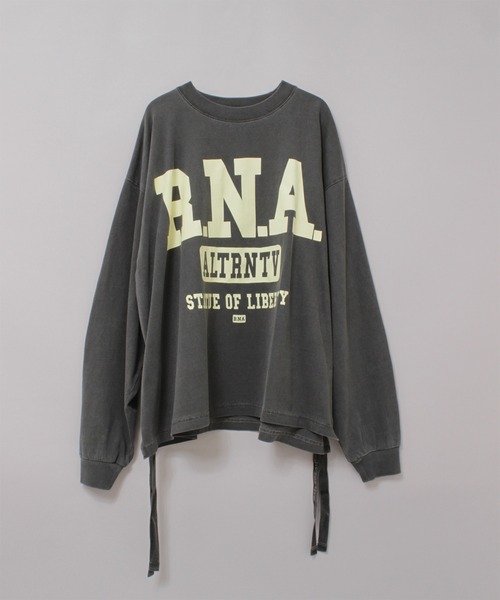 RNA(アールエヌエー)の「M2743 RNAロゴピグメントT(Tシャツ/カットソー・レディース・スミクロ/パープル/ピンク・MEDIUM)」の19枚目の写真