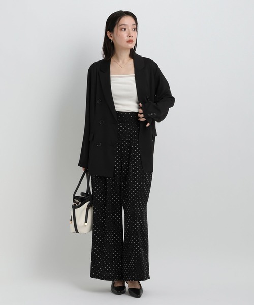 Andemiu(アンデミュウ)の「シアーベロア5分袖カットソー/1043814(Tシャツ/カットソー・レディース・オフホワイト/ブラウン/チャコールグレー・FREE)」の14枚目の写真