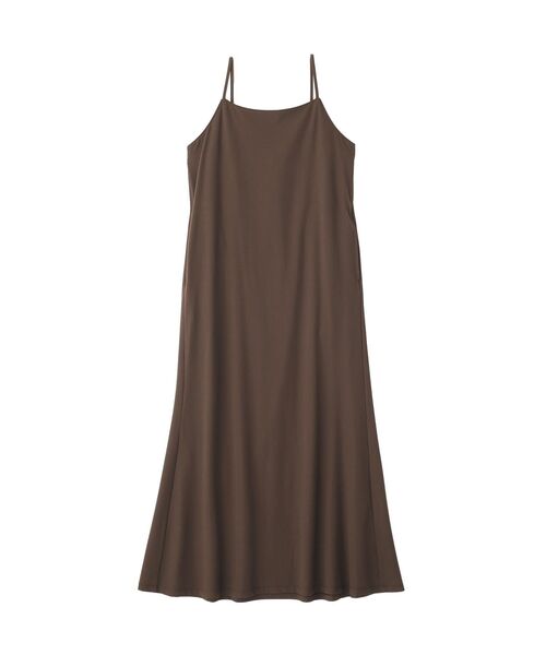 YECCA VECCA(イェッカヴェッカ)の「【2点SET】シアーシャツ×Aラインキャミワンピース(ワンピース・レディース・テラコッタ/ブルーグリーン/ベージュ・FREE)」の16枚目の写真