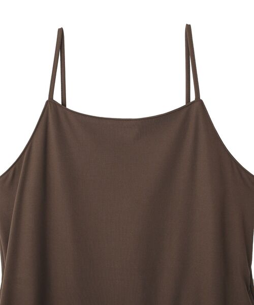 YECCA VECCA(イェッカヴェッカ)の「【2点SET】シアーシャツ×Aラインキャミワンピース(ワンピース・レディース・テラコッタ/ブルーグリーン/ベージュ・FREE)」の18枚目の写真