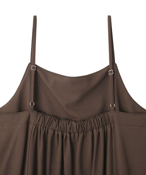 YECCA VECCA(イェッカヴェッカ)の「【2点SET】シアーシャツ×Aラインキャミワンピース(ワンピース・レディース・テラコッタ/ブルーグリーン/ベージュ・FREE)」の22枚目の写真