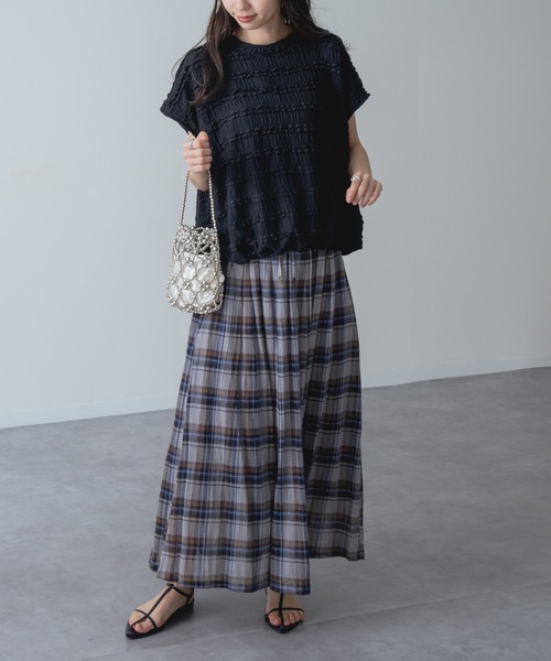 refinedworks(リファインドワークス)の「【refinedworks】立体 レース が可愛らしい レース プルオーバー(Tシャツ/カットソー・レディース・ホワイト/ブラック・FREE)」の20枚目の写真