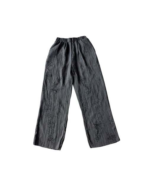 antiqua(アンティカ)の「総柄 プリーツ ワイドパンツ(その他パンツ・レディース・グレー/ライム/ブラック・ONESIZE)」の14枚目の写真