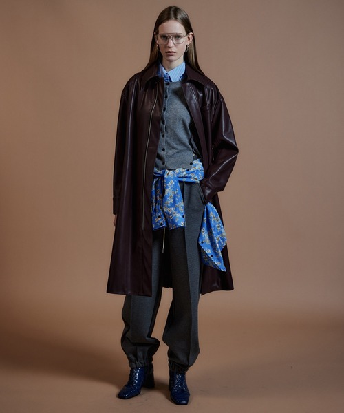 MAISON SPECIAL(メゾンスペシャル)の「【2026Autumn PRE-ORDER】Bow-Tie Crew Cardigan/ボウタイクルーカーディガン(カーディガン/ボレロ・レディース・ブルー/レッド/ブラック/グレー・FREE)」の13枚目の写真