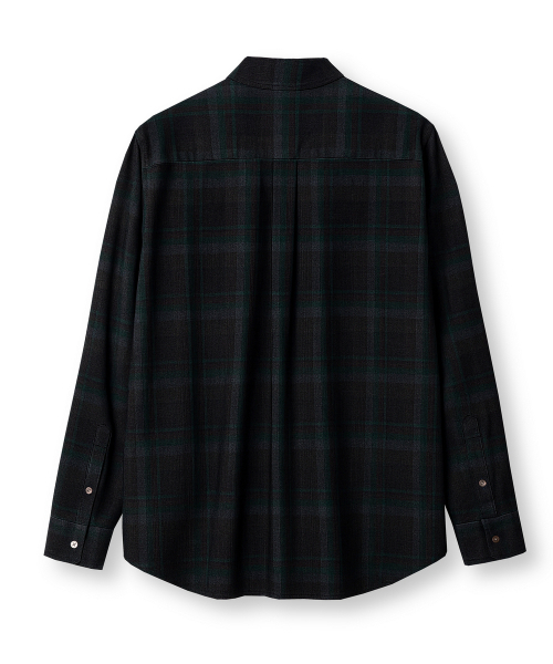 EDINBURGH CLUB（エディンバラクラブ）の「SEMI-OVER FIT CHECK CORDUROY SHIRT [RED]（シャツ/ブラウス・メンズ・レッド・SMALL/MEDIUM/LARGE/X-LARGE）」の2枚目の写真