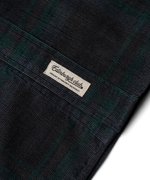 EDINBURGH CLUB（エディンバラクラブ）の「SEMI-OVER FIT CHECK CORDUROY SHIRT [RED]（シャツ/ブラウス・メンズ・レッド・SMALL/MEDIUM/LARGE/X-LARGE）」の6枚目の写真