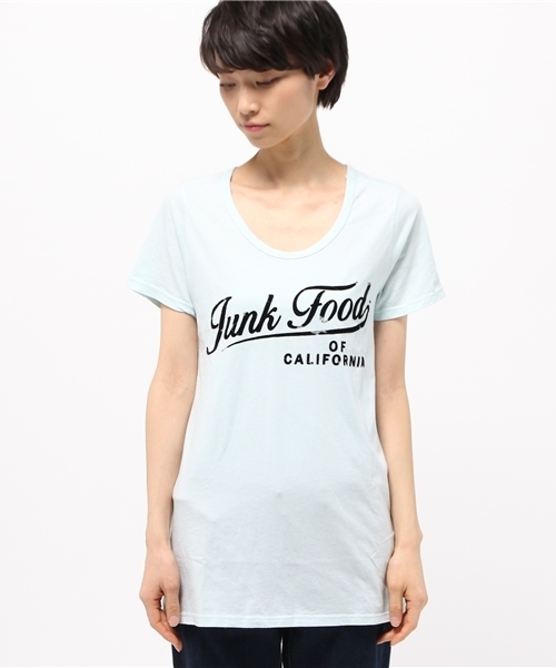 JUNK FOOD(ジャンクフード)の「JUNKFOOD OF CALIFORNIA Tシャツ(Tシャツ/カットソー・レディース・ミント・SMALL)」の2枚目の写真