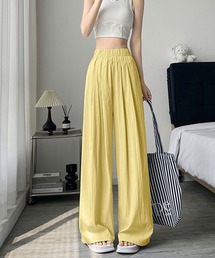 ゆったりシルエットで快適な履き心地 ゆったりワイドパンツ