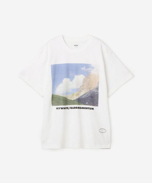 TANGTANG（タンタン）の「TANGTANG | 半袖Tシャツ GASATANG ICYWHITE/GLIDEMOMENTUM WOMEN（Tシャツ/カットソー・レディース・ホワイト・S）」の2枚目の写真