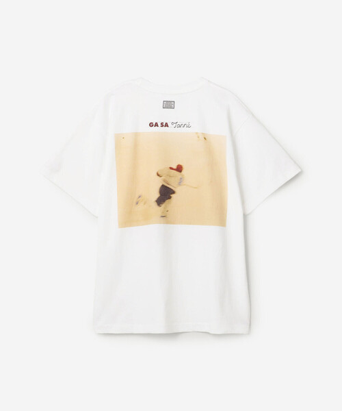 TANGTANG（タンタン）の「TANGTANG | 半袖Tシャツ GASATANG ICYWHITE/GLIDEMOMENTUM WOMEN（Tシャツ/カットソー・レディース・ホワイト・S）」の3枚目の写真