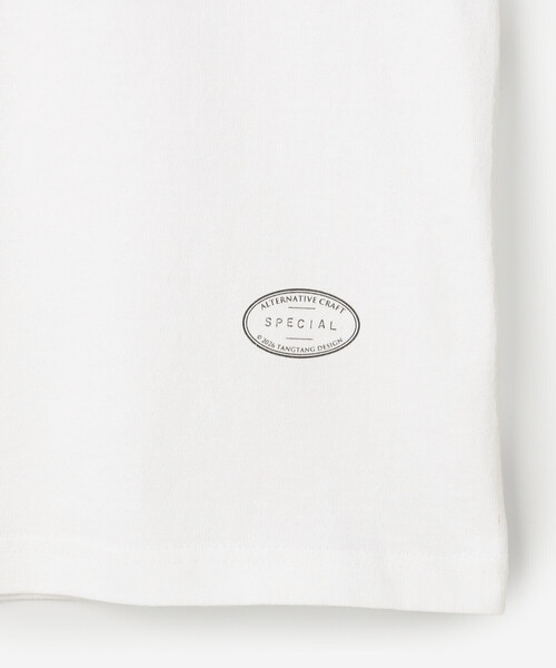 TANGTANG（タンタン）の「TANGTANG | 半袖Tシャツ GASATANG ICYWHITE/GLIDEMOMENTUM WOMEN（Tシャツ/カットソー・レディース・ホワイト・S）」の6枚目の写真