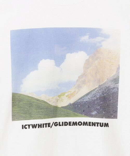 TANGTANG（タンタン）の「TANGTANG | 半袖Tシャツ GASATANG ICYWHITE/GLIDEMOMENTUM WOMEN（Tシャツ/カットソー・レディース・ホワイト・S）」の7枚目の写真