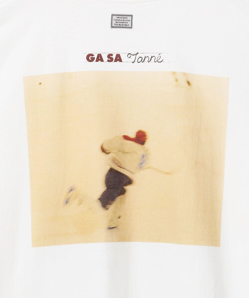 TANGTANG（タンタン）の「TANGTANG | 半袖Tシャツ GASATANG ICYWHITE/GLIDEMOMENTUM WOMEN（Tシャツ/カットソー・レディース・ホワイト・S）」の8枚目の写真