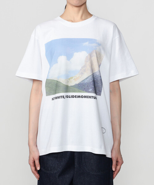 TANGTANG（タンタン）の「TANGTANG | 半袖Tシャツ GASATANG ICYWHITE/GLIDEMOMENTUM WOMEN（Tシャツ/カットソー・レディース・ホワイト・S）」の10枚目の写真