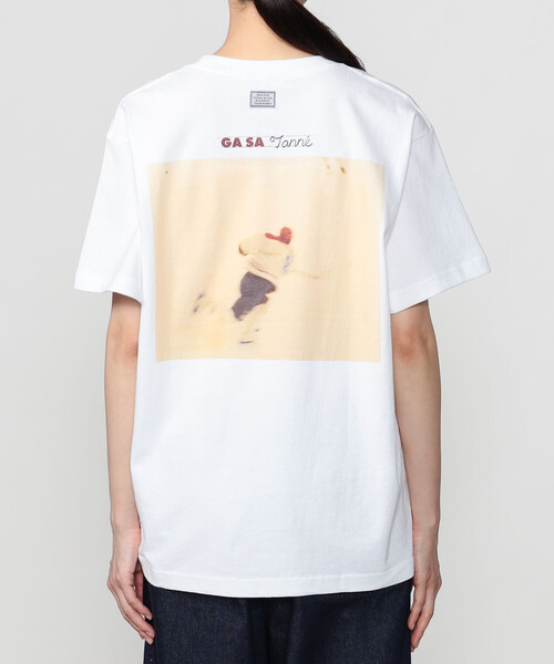 TANGTANG（タンタン）の「TANGTANG | 半袖Tシャツ GASATANG ICYWHITE/GLIDEMOMENTUM WOMEN（Tシャツ/カットソー・レディース・ホワイト・S）」の12枚目の写真
