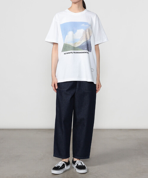 TANGTANG（タンタン）の「TANGTANG | 半袖Tシャツ GASATANG ICYWHITE/GLIDEMOMENTUM WOMEN（Tシャツ/カットソー・レディース・ホワイト・S）」の13枚目の写真