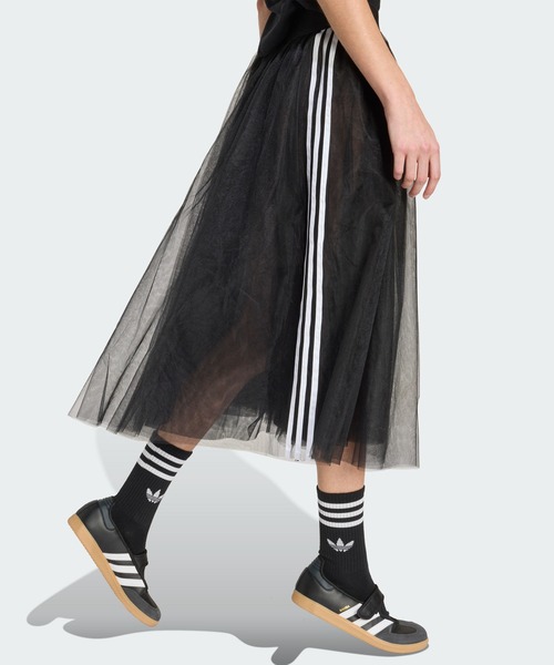 adidas(アディダス)の「アディダス オリジナルス チュールスカート / アディダスオリジナルス adidas Originals(スカート・レディース・ブラック・XX-LARGE/LARGE/MEDIUM/SMALL/X-LARGE/X-SMALL)」の5枚目の写真