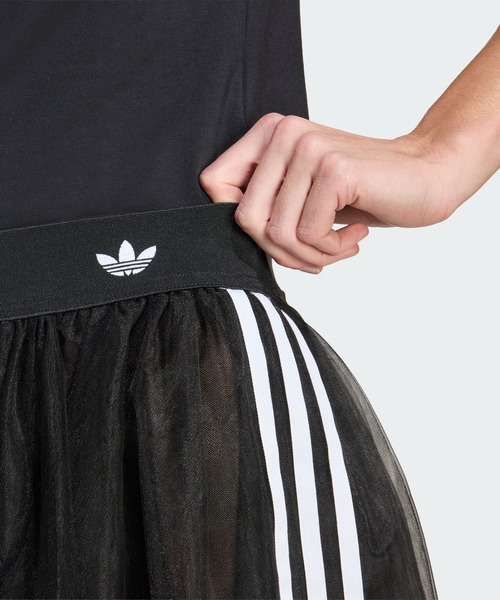 adidas(アディダス)の「アディダス オリジナルス チュールスカート / アディダスオリジナルス adidas Originals(スカート・レディース・ブラック・XX-LARGE/LARGE/MEDIUM/SMALL/X-LARGE/X-SMALL)」の8枚目の写真