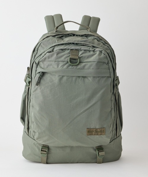 WILD THINGS(ワイルドシングス)の「30L大容量【WILD THINGS】A3 PAC リップストップナイロン バックパック リュック(バックパック/リュック・レディース・ブラック/ベージュ/カーキ・ONE SIZE)」の3枚目の写真