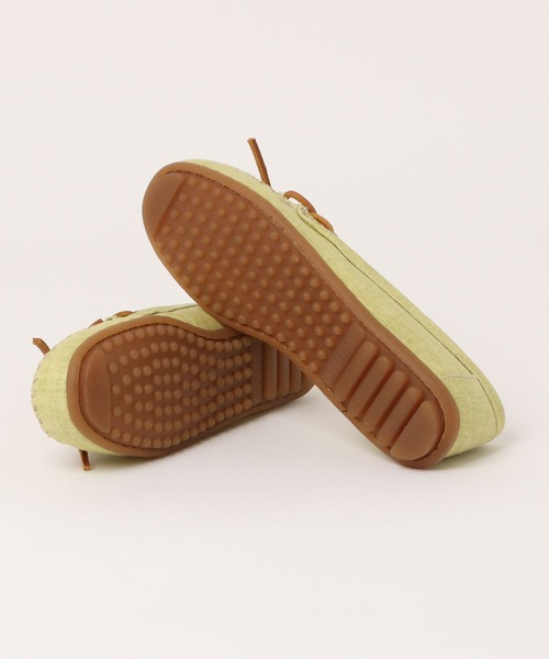 Minnetonka(ミネトンカ)の「【es】【MINNETONKA】CANVAS MOC モカシン キャンバス モック(モカシン/デッキシューズ・レディース・ピンク系その他/イエロー系その他・US5)」の4枚目の写真