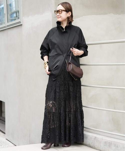 Deuxieme Classe(ドゥーズィエムクラス)の「*追加 Lace Tiered スカート(スカート・レディース・ブラック/ブラウン・38/36)」の12枚目の写真