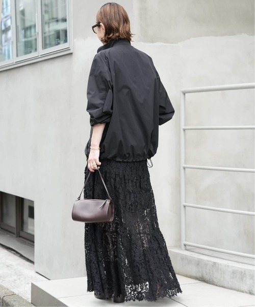 Deuxieme Classe(ドゥーズィエムクラス)の「*追加 Lace Tiered スカート(スカート・レディース・ブラック/ブラウン・38/36)」の14枚目の写真