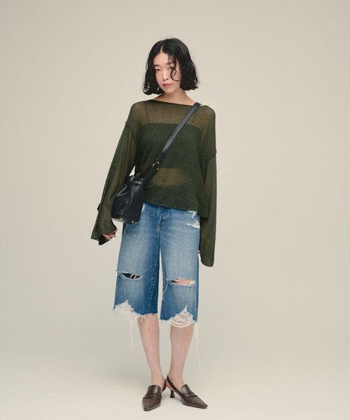 eL（エル）の「【eL】Wrap Bag/1063215（ショルダーバッグ・レディース・ブラック/ボルドー・FREE）」の4枚目の写真
