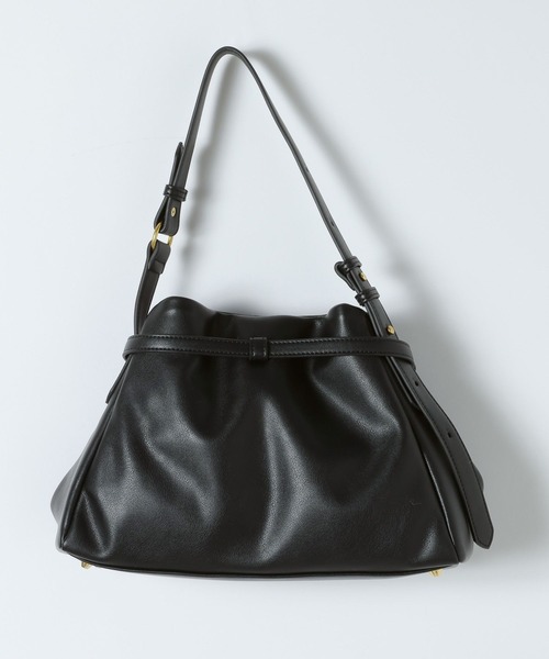 eL（エル）の「【eL】Wrap Bag/1063215（ショルダーバッグ・レディース・ブラック/ボルドー・FREE）」の20枚目の写真