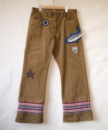 【KHOKI/コッキ】26fw-p-12 Patched-desgin pants