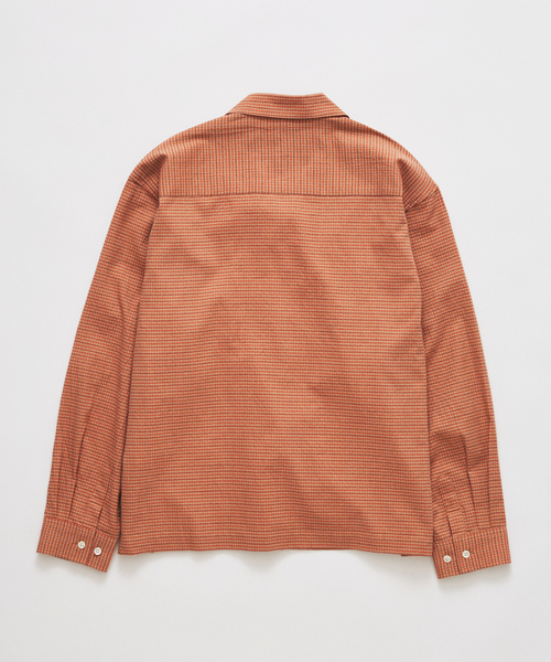 JOURNAL STANDARD(ジャーナルスタンダード)の「プレイド グアヤベラ シャツ(シャツ/ブラウス・メンズ・ベージュ/レッド/グリーン・MEDIUM/LARGE)」の4枚目の写真