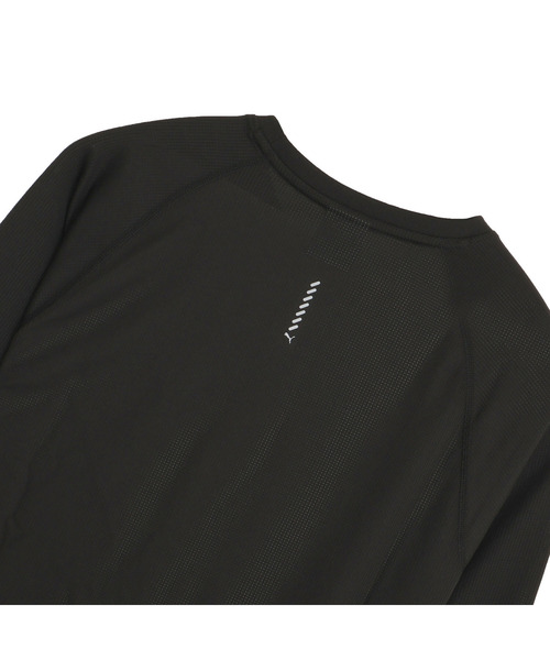 PUMA(プーマ)の「PUMA プーマ メンズ ランニング アルティメット 長袖 Tシャツ(Tシャツ/カットソー・メンズ・ブラック・XX-LARGE/X-LARGE/LARGE/SMALL/MEDIUM)」の6枚目の写真