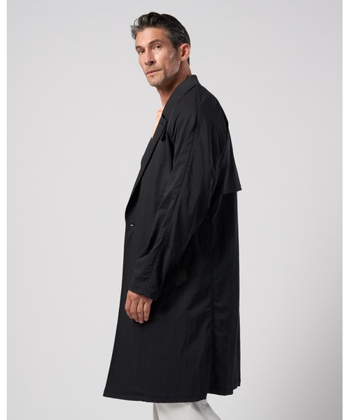 wjk(ダヴルジェイケイ)の「textured nylon double breasted coat(チェスターコート・メンズ・グレー/ブラック・X-LARGE/LARGE/MEDIUM/SMALL)」の11枚目の写真