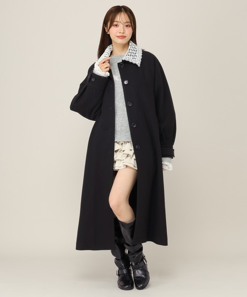 Heather(ヘザー)の「マルチWAYステンカラーロングコート 1089059(ステンカラーコート・レディース・ブラック/グレー/ブラウン系その他・S/M)」の20枚目の写真