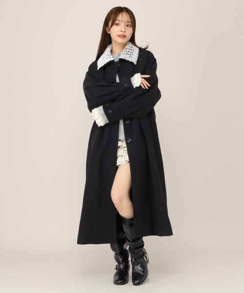 Heather(ヘザー)の「マルチWAYステンカラーロングコート 1089059(ステンカラーコート・レディース・ブラック/グレー/ブラウン系その他・S/M)」の21枚目の写真