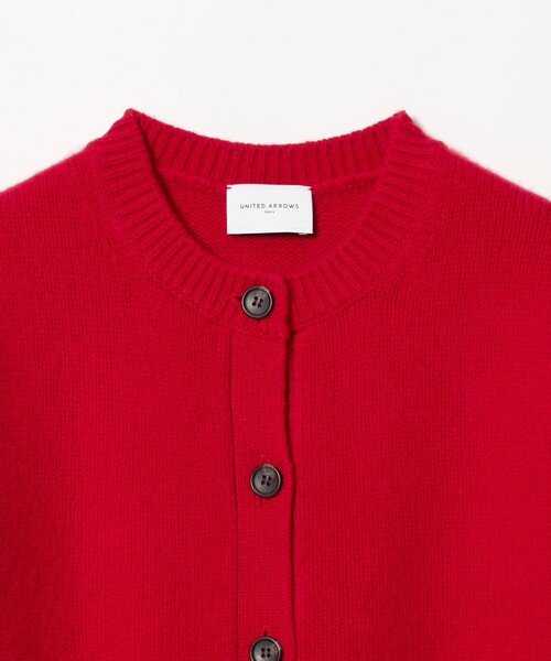 UNITED ARROWS(ユナイテッドアローズ)の「CA/W ハーフスリーブ カーディガン(カーディガン/ボレロ・レディース・グレー系/ネイビー/レッド・FREE)」の21枚目の写真